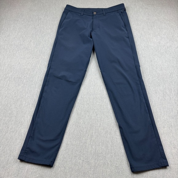 Lululemon Pants Mens 32 Blue Commission Warpstreme Slim 30